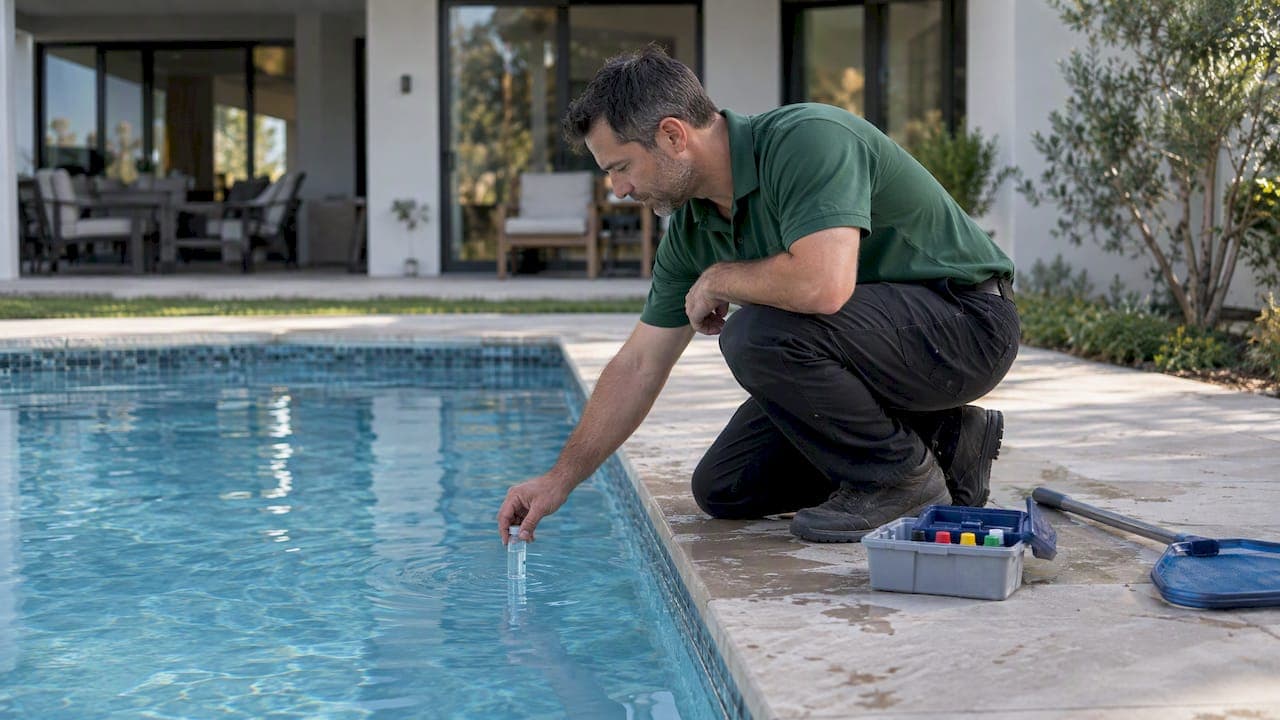 Pool Maintenance Schedule for a Rental Property